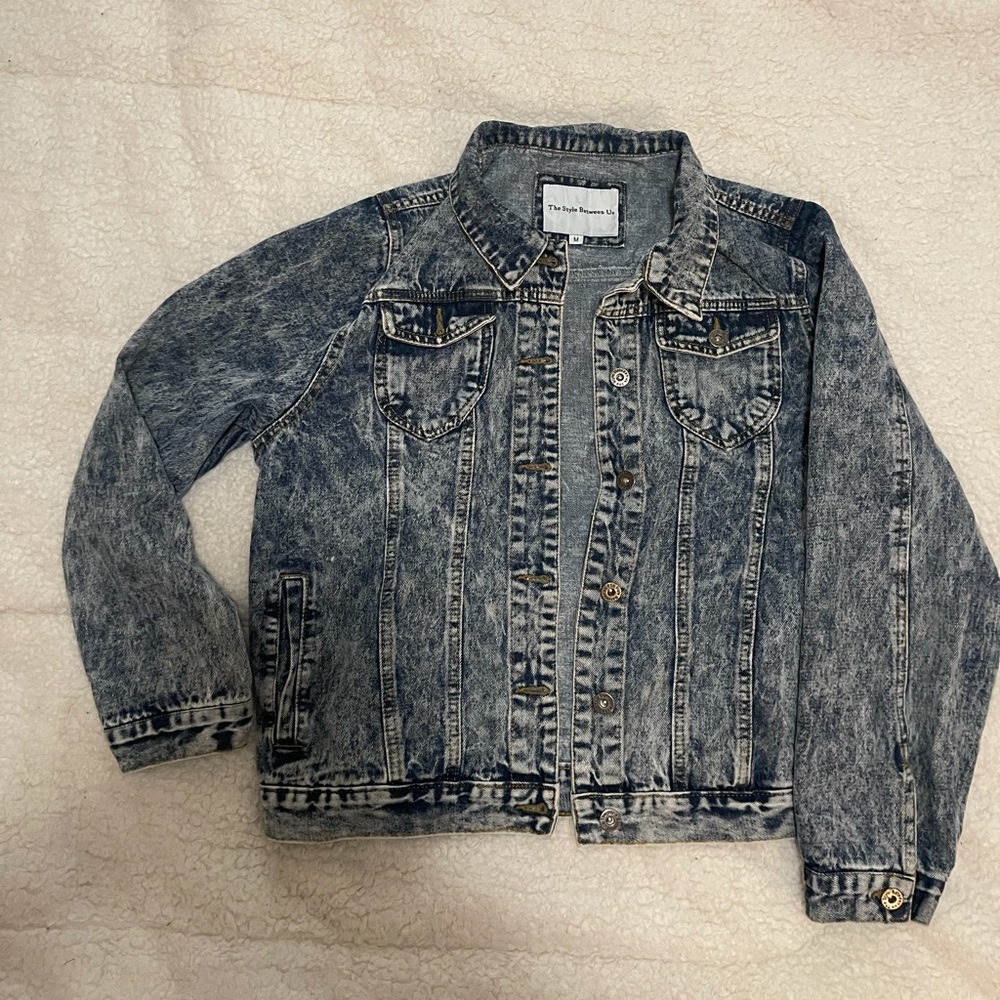 The Style Between Us- Sourced from Burlington Coat Factory. Jean Jacket